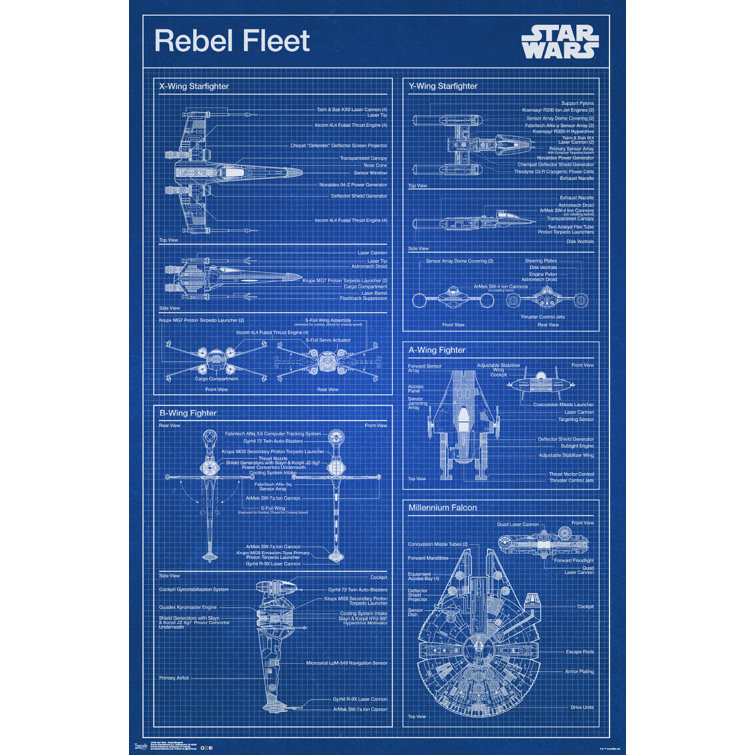 Trends International Fantasy &amp; Sci-Fi Paper Print &amp; Reviews | Wayfair